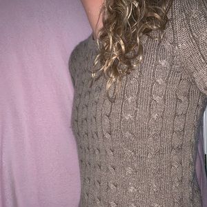 Gap brown knit sweater